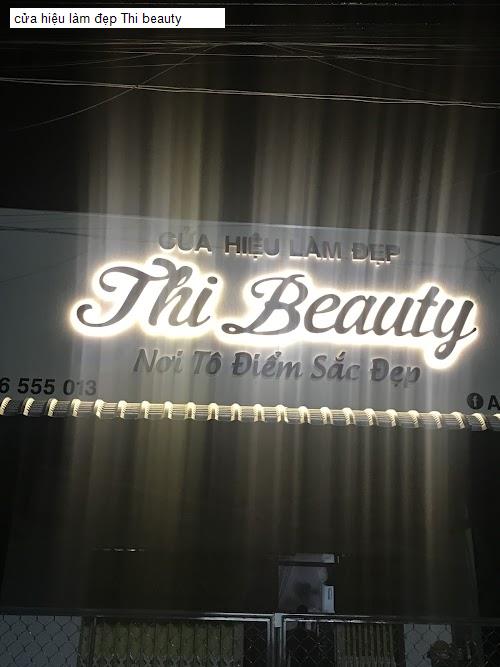 Bảng giá cửa hiệu làm đẹp Thi beauty